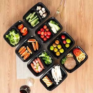Wanfeng Disposable <b>Plastic</b> <b>Lunch</b> <b>Box</b>, Used for Kitchen Food Retrieval with a Lid Refrigerator, for <b>Lunch</b> Salad Sandwiches - Product Image 4