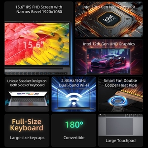 Nueva llegada precio bajo BMAX X15 Pro Notebook PC <span class=keywords><strong>16GB</strong></span> + 512GB 15,6 pulgadas Win11 Intel Alder Lake N95 ordenador portátil PC - Product Image 3