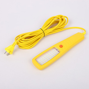 ไฟทำงานแบบพกพาสีเหลือง 45 หลอด LED 220V AC พร้อมฐานแม่เหล็ก สำหรับซ่อมบำรุงยานยนต์ - Product Image 1