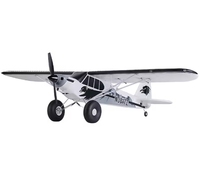 FMS PA-18 Super Cub 1300mm Avion télécommandé Avion RC avec STOL Performance et Reflex V2 pour un vol facile