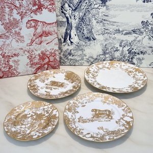 Plato de Porcelana Esmaltada de Lujo con Diseño de Plantas, Ecológico, Apto para Microondas y Horno, en Caja de Regalo Personalizada - Product Image 6