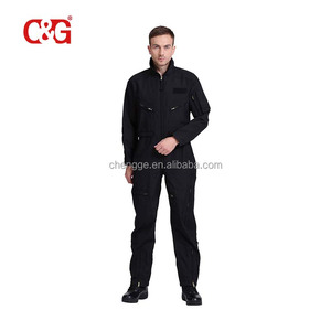 Tuta da <span class=keywords><strong>Pilota</strong></span> Nomex, Uniforme da Volo Nera, Completo da Aviatore - Product Image 2