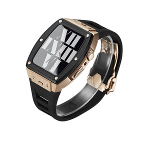 Kit de Modification rapide 45mm boîtier de bracelet métallique en acier inoxydable pour montre de luxe 45mm 44mm - Product Image 5