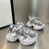 Scarpe da Donna All'Ingrosso, Sneakers con Piattaforma Rialzata, Scarpe da Corsa Traspiranti in Mesh