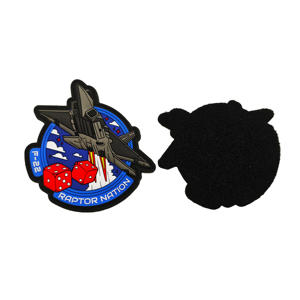 Écusson en PVC personnalisé, fabriqué par un fabricant certifié, en caoutchouc souple 3D, silicone, polychlorure de vinyle, thermocollant, lavable - Product Image 3