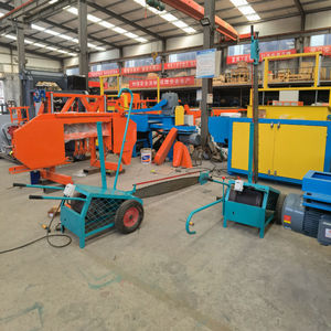 Sierra de corte longitudinal portátil para troncos de madera, paquete para jardín, 380V 7.5kW, diámetro de hoja de 2400mm, 2 años de garantía - Product Image 5