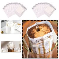 Sachets de filtre à café à suspendre pour le camping, les voyages, le bureau, la maison – Filtres portables pour une seule portion – Lot de 50