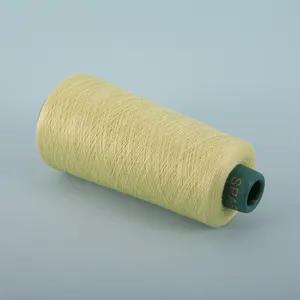 100% fil teint tourné par anneau de la viscose 20S/2 30S/2 pour tricoter et tisser