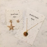 Carte en papier imprimée motif dessin animé ou conception personnalisée pour support de broche en émail – Vente chaude en stock