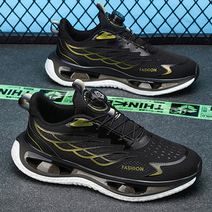 Vente en gros d'usine, chaussures de sport légères pour hommes, zapatillas deportivas, respirantes, antidérapantes, confortables - Product Image 3