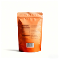 Sachets de thé au lait à haute barrière de protection, personnalisables avec impression sur mesure, sachets à fond plat pour café