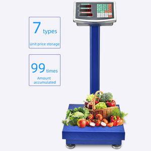 150kg 300kg 500kg Max. Weighing Capacity Factory Platform Digital Weight <strong>Electronic</strong> <strong>Industrial</strong> Scale - Product Image 6