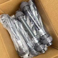Mélangeur statique en ligne à grande vitesse en PVC, série SK, pour le mélange d'ozone, de liquides et d'eau