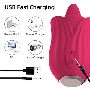 Juguetes sexuales para mujeres, Juguetes sexuales con flores para lamer la lengua, vibrador del punto G, rosa, sexshop, Amazon TikTok, 2022 - Product Image 6