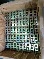 Système d'ancrage plat à épaule oblique en acier SBM avec cale pour pont, 2-5 trous, prix direct usine ZhenHua
