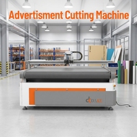 Traceur de découpe de motifs d'autocollants, machine de découpe de panneaux KT pour l'industrie publicitaire avec caméra de positionnement