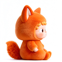 Boneka Rubah Oranye Baru, Mainan Hewan Boneka Rubah yang Dapat Disesuaikan, Mainan Hewan Boneka Rubah yang Dapat Disesuaikan