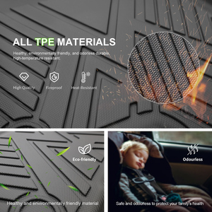 <span class=keywords><strong>Tappetini</strong></span> Auto Podofo per <span class=keywords><strong>HYUNDAI</strong></span> <span class=keywords><strong>IX35</strong></span> 2018-2024 Impermeabili LHD in TPE Antiscivolo Tappeto Anteriore/Posteriore ODM OEM Ingrosso - Product Image 2