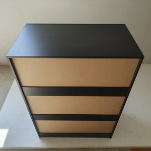 <span class=keywords><strong>Commode</strong></span> moderne à 4 tiroirs, grande <span class=keywords><strong>commode</strong></span> de rangement pour chambre à coucher, salon, <span class=keywords><strong>noir</strong></span> - Product Image 5
