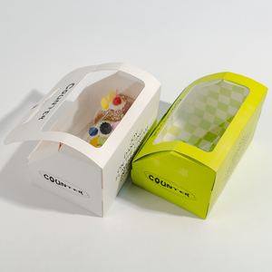 Cajas de pastel impresas personalizadas con logotipo - Product Image 2