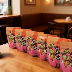 Bolsa de Embalaje de Plástico con Cierre Hermé<span class=keywords><strong>tico</strong></span> Personalizada con Diseño OEM, para Té Verde, Nueces, Dulces, Galletas y Bocadillos - Product Image 3