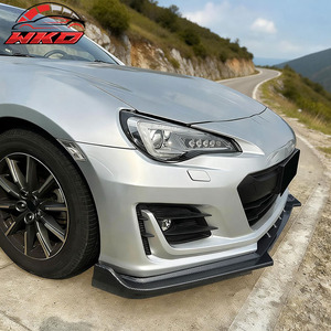 Compatible con Subaru BRZ 2017-2020, Labio de Parachoques Delantero Estilo IKON, Impresión de Fibra de Carbono - Product Image 2