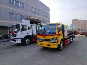 Camion distributeur d'asphalte de 6,8 mètres cubes avec réservoir en acier inoxydable, moteur et pompe pour l'entretien des routes urbaines et rurales - Product Image 5
