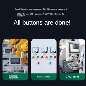 Xb4 nút chuyển đổi tự đặt lại nút tròn BA31/BA42/BA51 bắt đầu dừng với ánh sáng 12v24v220 - Product Image 6