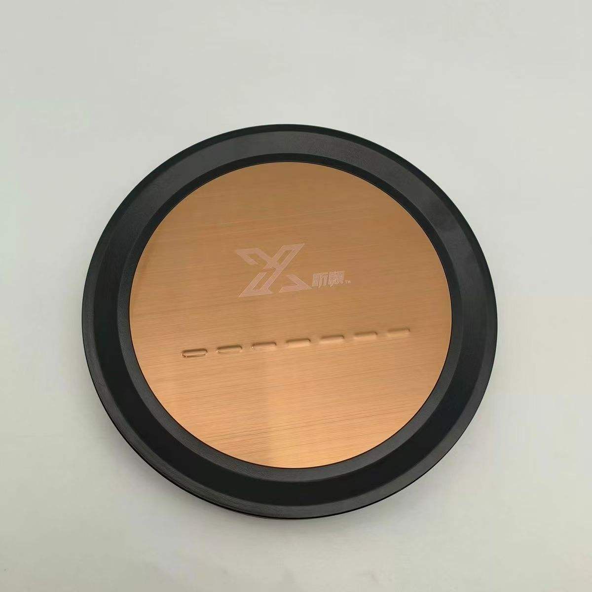 ABS edge-sealed hard drive [Black/Gold]