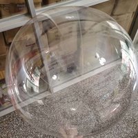 Lot de ballons Boing non extensibles approuvés par les influenceurs - Version brillante, tailles 18/20/24/36 pouces ; Ballons Boing transparents