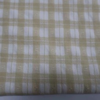 Chemises en tissu jacquard tissé pastorale européenne 100% coton motif de fleurs à carreaux réticule teint uni pour vêtements de garçons