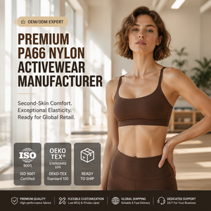 <span class=keywords><strong>Reggiseno</strong></span> Sportivo Senza Coppe Second Skin 90gsm in Nylon PA66 Leggero, Altamente Elastico, Traspirante, con Funzione di Assorbimento dell'Umidità e Spalline Regolabili - Product Image 4