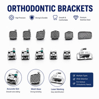 Support orthodontique métallique autoligaturant Ortho Factory, multi-usages, pour l'hygiène buccale et les appareils dentaires