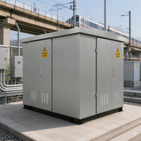 Poste de transformateur préfabriqué en conteneur 1250 kVA extérieur