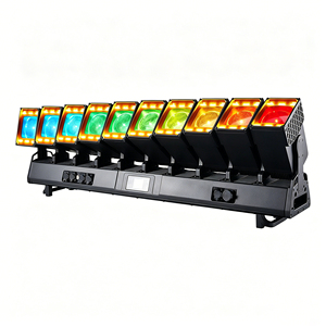 Barre de lumière mobile 10x90W RGBW à faisceau, contrôle DMX512, gradation linéaire 32 bits, zoom, lumière de lavage pour DJ, discothèque, extérieur - Product Image 1