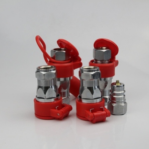 Raccords rapides hydrauliques pour machines agricoles en acier inoxydable ISO 7241-B, femelle et mâle - Product Image 4
