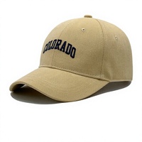 Casquette de baseball vintage brodée en PVC à 6 panneaux, unisexe, en coton, qui flattere les grandes tailles et affine le visage