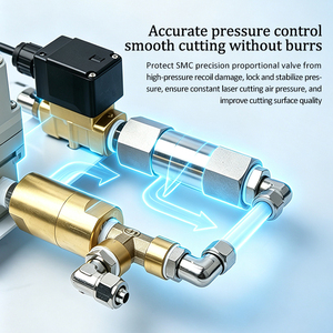 Ensemble proportionnel complet SMC ITV2050, régulateur de commande pneumatique pour équipement de découpe laser à fibre de 6kw - Product Image 4