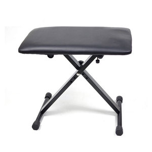 Banco de teclado electrónico plegable con cojín de asiento ancho de altura ajustable para instrumentos musicales de Piano <span class=keywords><strong>Guzheng</strong></span> - Product Image 5