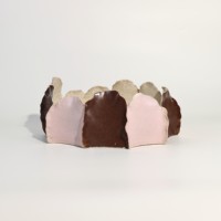 Bol à chocolat en céramique décoratif artisanal pour la maison, plateau de service pour bonbons et friandises, pour les cadeaux de mariage et de fête