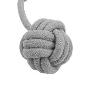 Pelota de cuerda para mascotas de 5 cm, juguete masticable de algodón trenzado duradero para cachorros de tamaño pequeño - Product Image 4