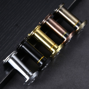 Hot bán có thể điều chỉnh màu đen trở lại Bìa khách sạn lổ nhìn trộm độ nét cao 180 độ cừu mắt cửa người xem chống trộm tính năng nhà - Product Image 1