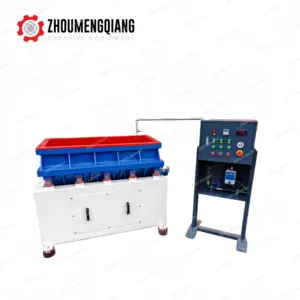 Tub Trough U ShapeVibratory Polishing Deburring Machine Mass Finishing Polishing Equipment Automatic Vibratory Machine