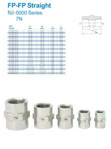 Áp lực cao Carbon thép không gỉ kết nối thủy lực nữ nptf SAE phụ kiện thủy lực ống phù hợp thủy lực Adapter - Product Image 2