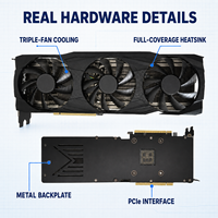 Carte graphique CMP 90HX 10 Go en gros, en stock, comparable à CMP170HX 64 Go RTX3080 20 Go pour serveur et station de travail