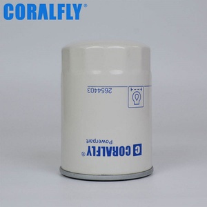 อะไหล่เครื่องยนต์ Coralfly กรองน้ำมันเครื่อง 2654403 สำหรับ Perkins - Product Image 1