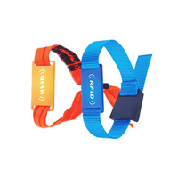 Design personnalisé Logo Bond Touch Bracelets Bracelet RFID tissé Bracelets pour Festival Party
