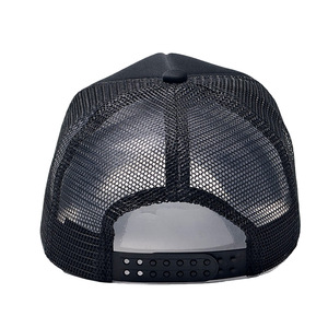 <span class=keywords><strong>Gorra</strong></span> Trucker de 5 Paneles Estilo Retro Americano con Bordado de Letras DXM, Gorras Trucker de Malla Transpirable para Hombre - Product Image 4