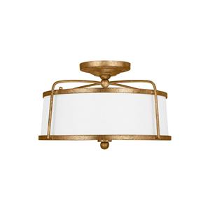 Plafonnier encastré bohème naturel en rotin tressé et finitions en laiton |   Éclairage côtier pour l'aire de détente d'un hôtel de villégiature - Product Image 6