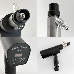 豚の皮内注射用電気ワクチン注射器新しいアップデート獣医動物針なし痛みのない注射器 - Product Image 6